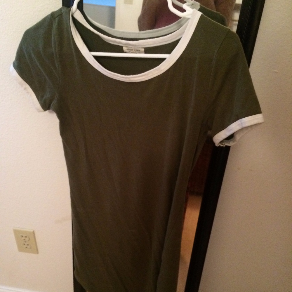 T-Shirt Dress body con (skin tight)